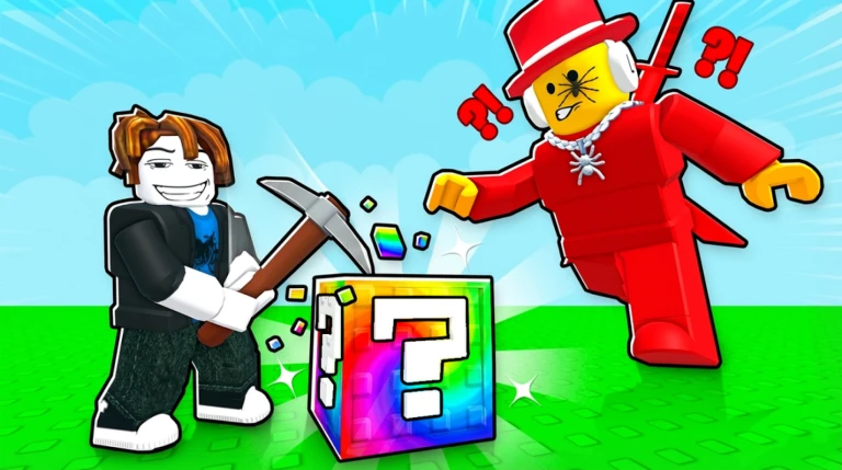 Break a Lucky Block